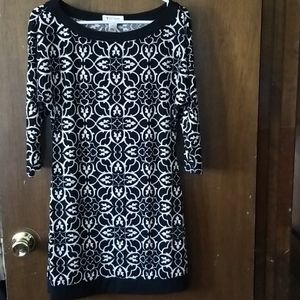 White House Black Market Dress with 3/4 sleeves
